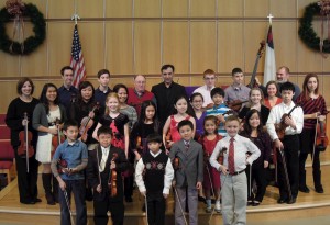 Group picture after the December 15th, 2012 recital